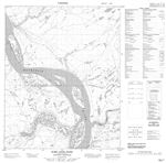 106I07 - FORT GOOD HOPE - Topographic Map