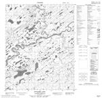 106I08 - ONTADEK LAKE - Topographic Map