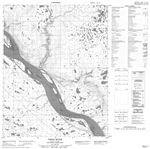 106I11 - TIEDA RIVER - Topographic Map
