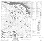 106I12 - GILLIS RIVER - Topographic Map