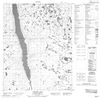 106I14 - YELTEA LAKE - Topographic Map