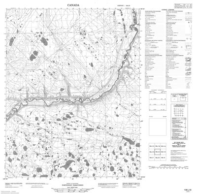 106J09 - OLD GRASS LAKE - Topographic Map