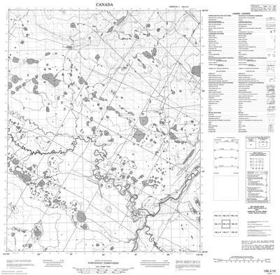 106J10 - NO TITLE - Topographic Map