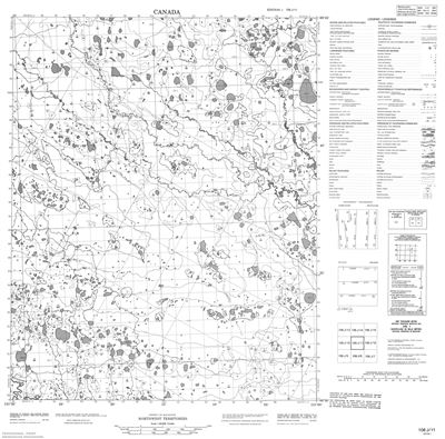 106J11 - NO TITLE - Topographic Map