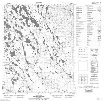 106J13 - NO TITLE - Topographic Map