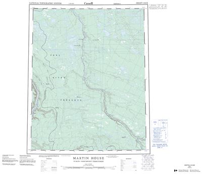 106K - MARTIN HOUSE - Topographic Map