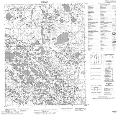 106K13 - NO TITLE - Topographic Map