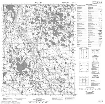 106K16 - NO TITLE - Topographic Map