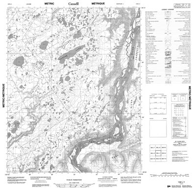 106L01 - NO TITLE - Topographic Map