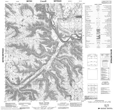 106L10 - TRAIL RIVER - Topographic Map