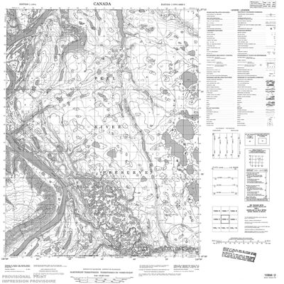 106M02 - NO TITLE - Topographic Map
