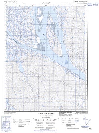 106M09 - POINT SEPARATION - Topographic Map
