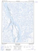 106M16 - EAST CHANNEL - Topographic Map