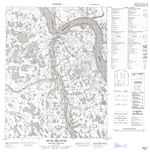 106N05 - ARCTIC RED RIVER - Topographic Map