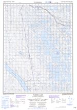 106N12 - TUNDRA LAKE - Topographic Map