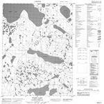 106N15 - SUNNY LAKE - Topographic Map