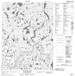 106O10 - THUNDER RIVER - Topographic Map