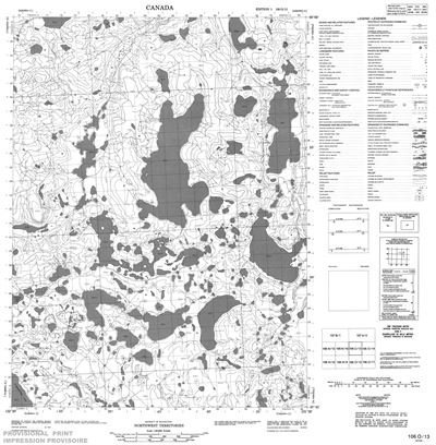 106O13 - NO TITLE - Topographic Map