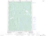 106P - CANOT LAKE - Topographic Map