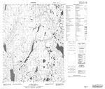 106P03 - ONHDA LAKE - Topographic Map