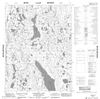 106P07 - CARCAJOU LAKE - Topographic Map