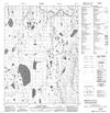 106P16 - RAVEN LAKE - Topographic Map