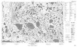 107B01 - LOST REINDEER LAKES - Topographic Map