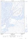 107B02W - CAMPBELL LAKE - Topographic Map