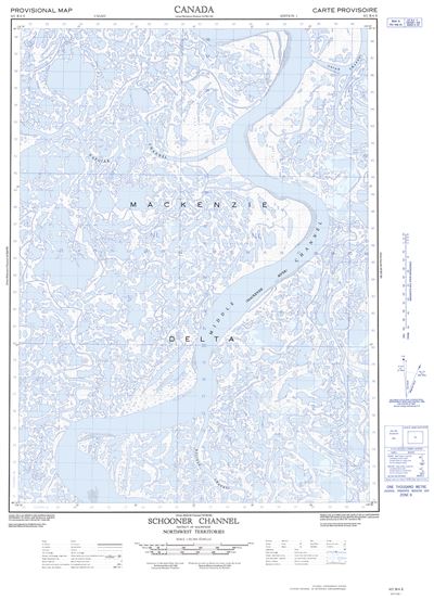 107B06E - SCHOONER CHANNEL - Topographic Map