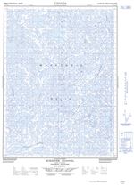 107B06W - SCHOONER CHANNEL - Topographic Map