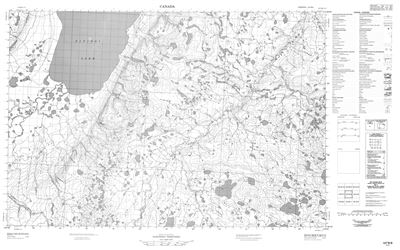 107B08 - NO TITLE - Topographic Map