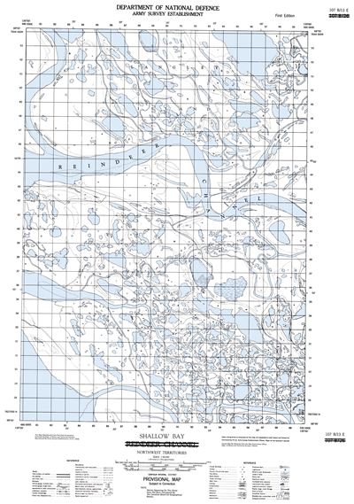107B13E - SHALLOW BAY - Topographic Map