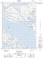 107B13W - SHALLOW BAY - Topographic Map