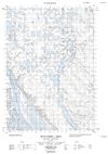 107B14E - WOLVERINE LAKES - Topographic Map