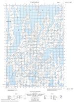 107C01E - URQUHART LAKE - Topographic Map