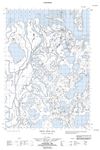 107C06W - DENIS HIGH HILL - Topographic Map