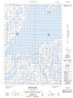 107C07W - KITTIGAZUIT - Topographic Map