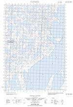 107C08E - TUKTOYAKTUK HARBOUR - Topographic Map