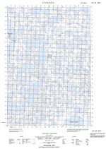 107C08W - TUKTOYAKTUK HARBOUR - Topographic Map