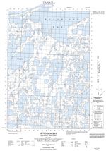 107C09E - HUTCHISON BAY - Topographic Map