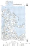 107C11E - HANSEN HARBOUR - Topographic Map