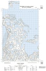 107C11E - HANSEN HARBOUR - Topographic Map