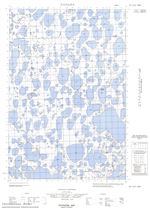 107D14W - NO TITLE - Topographic Map