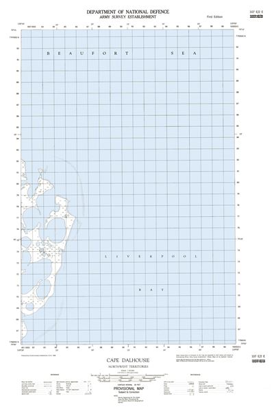107E02E - CAPE DALHOUSIE - Topographic Map