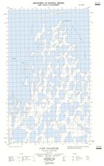 107E02W - CAPE DALHOUSIE - Topographic Map