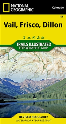 108 Vail Frisco Dillon National Geographic Trails Illustrated