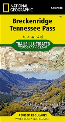 109 Breckenridge Tennessee Pass National Geographic Trails Illustrated