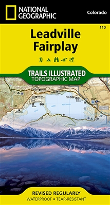 110 Leadville Fairplay National Geographic Trails Illustrated