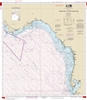 NOAA Chart 1114A. Nautical Chart of Tampa Bay to Cape San Blas - Oil and Gas Lease Areas - Gulf of Mexico. NOAA charts portray water depths, coastlines, dangers, aids to navigation, landmarks, bottom characteristics and other features, as well as regulato