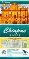 Chiapas, Mexico, State and Major Cities map